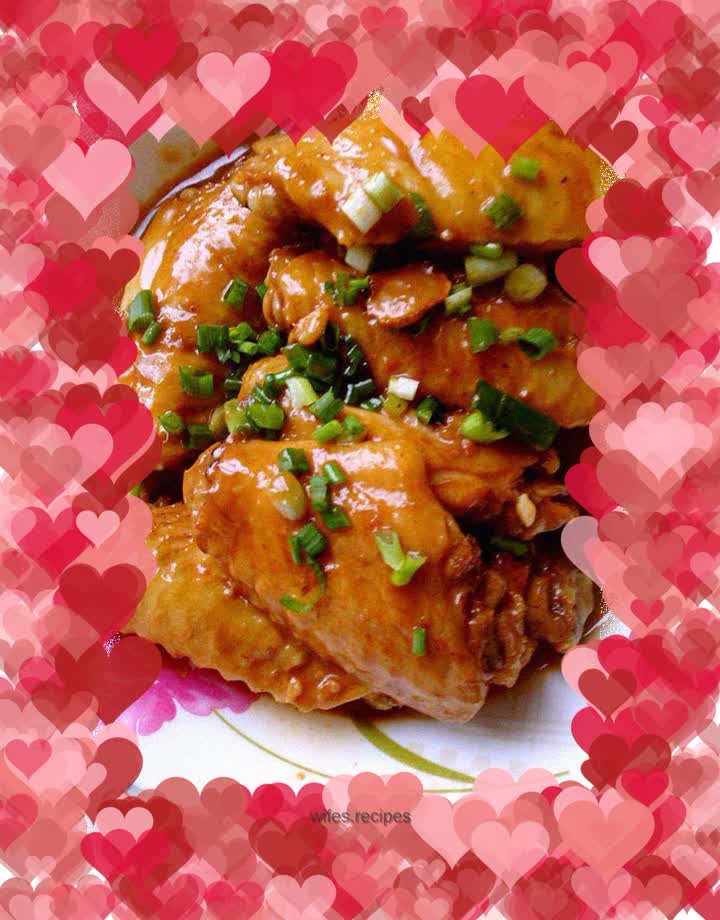 Braised chicken wings