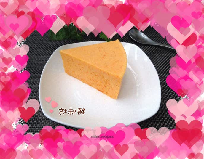 【Super simple version of pumpkin mousse】