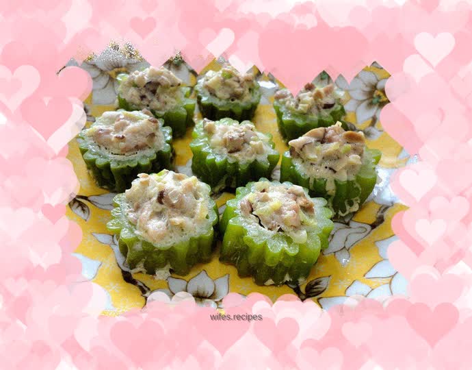 Stuffed bitter melon