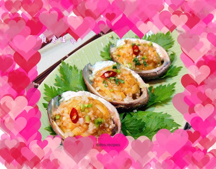 Autumn tonic - abalone with scallion oil