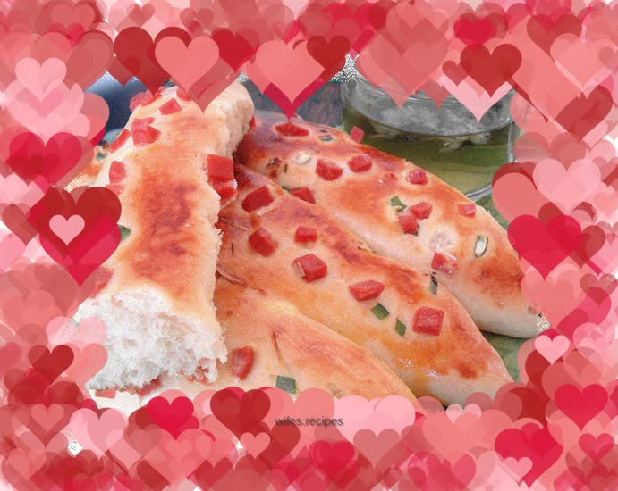 Scallion ham steak buns