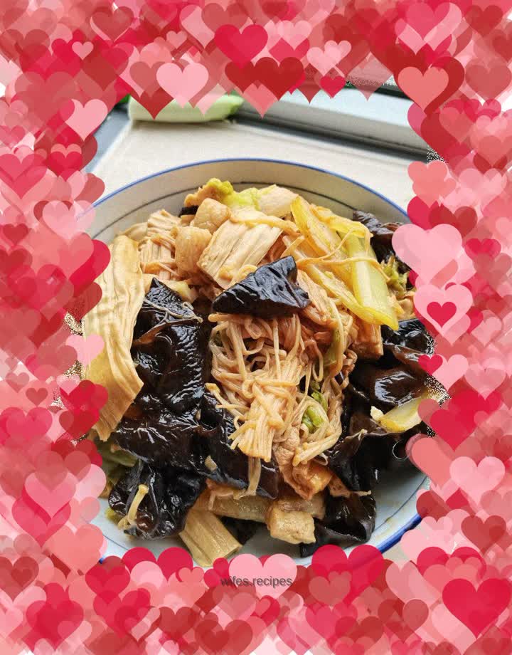 Bean curd and cabbage stew