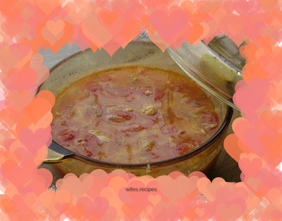 Tomato and Egg Drop Soup