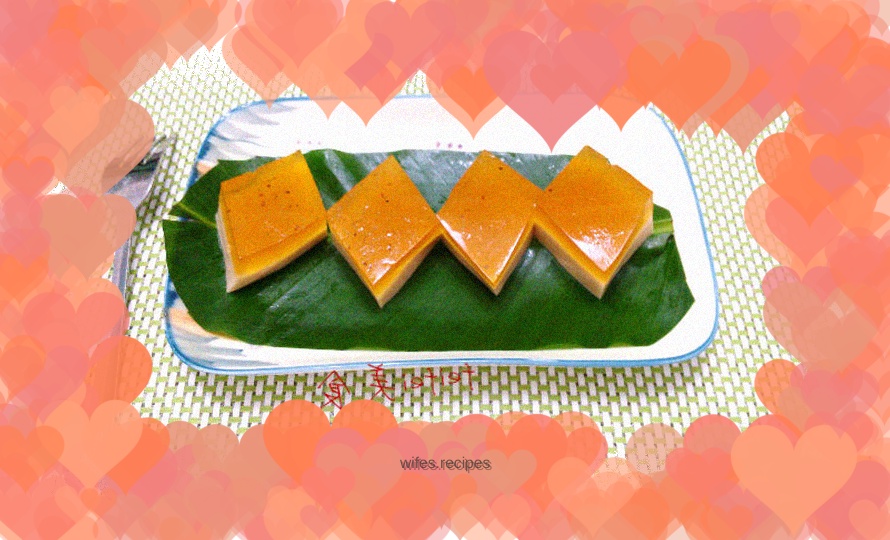 Fresh and charming (coconut milk osmanthus cake)