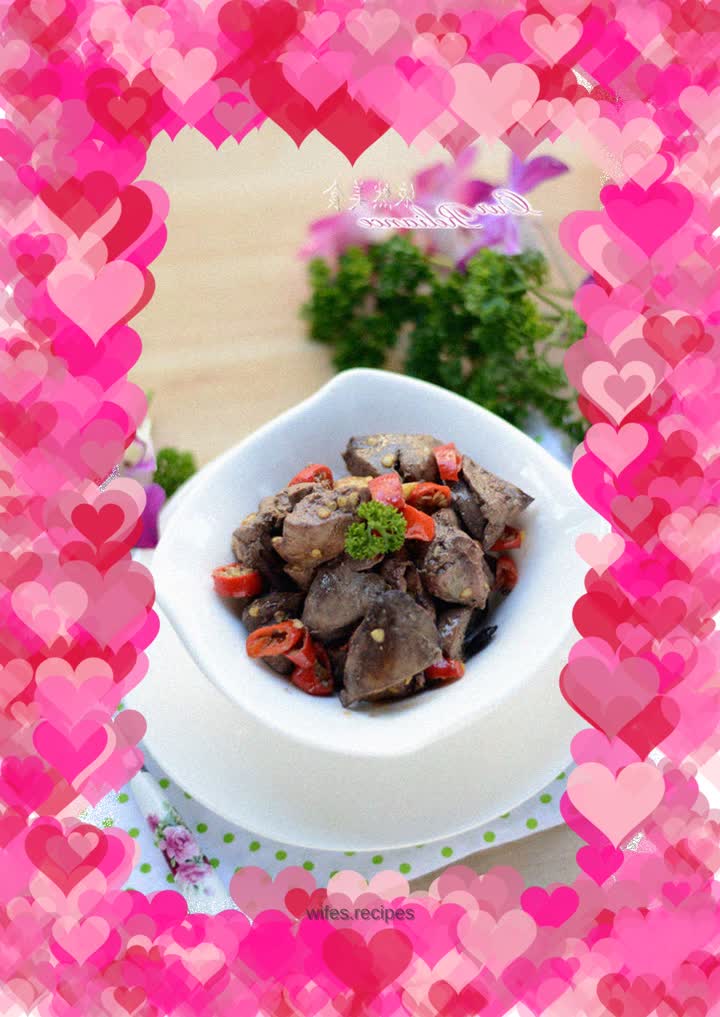 【Spicy duck liver】---The best dish to nourish blood and improve eyesight