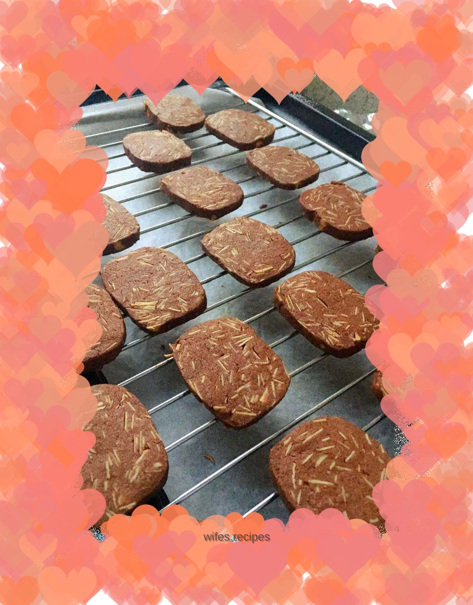 Cocoa Almond Chip Cookies