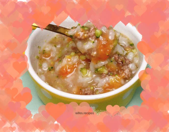 Tomato Beef Porridge