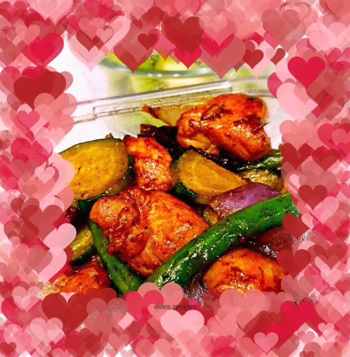 Simple version of large plate chicken, office Chinese food