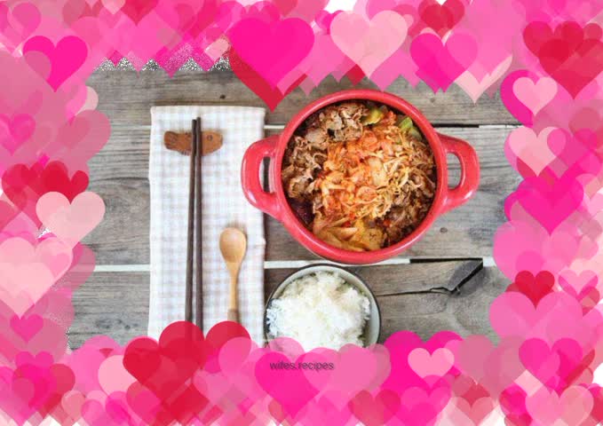Korean Kimchi Beef Hotpot