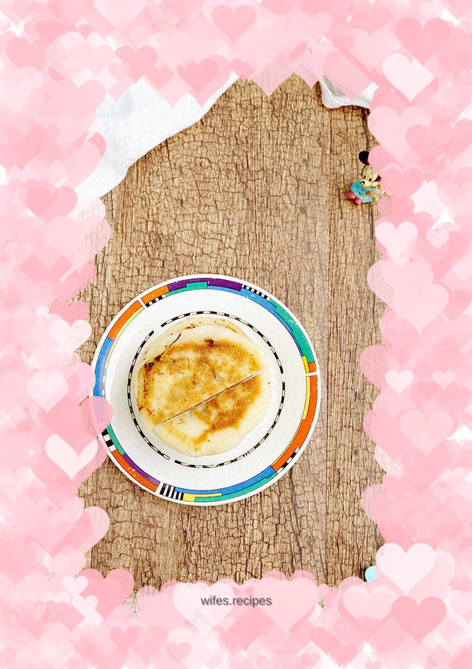 Dried Bamboo Bamboo and White Corn Pancake