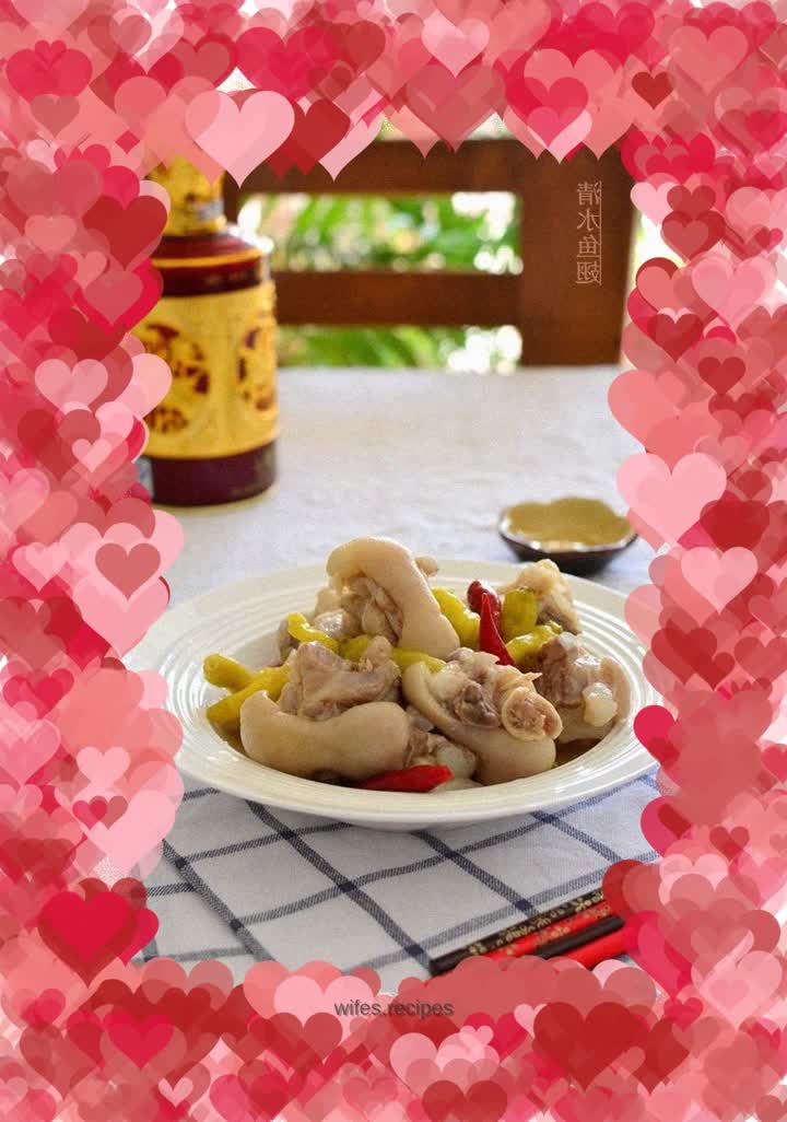 【Sichuan】Pork trotters with pickled pepper