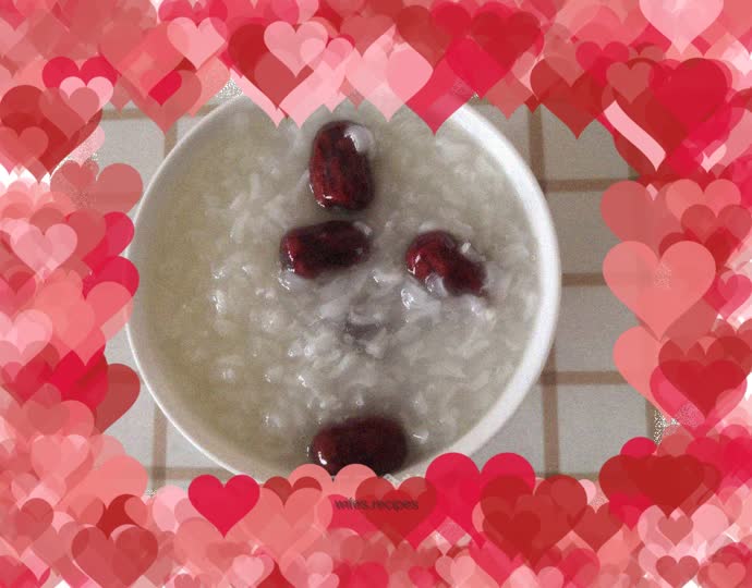 Red dates and glutinous rice porridge