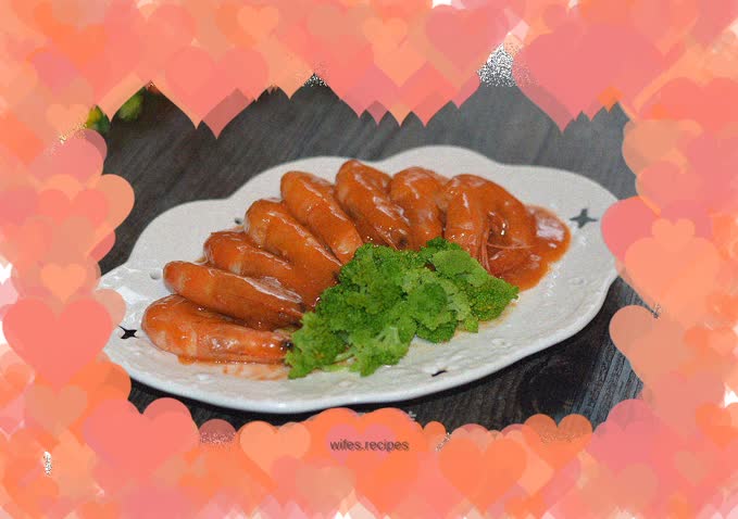 Prawns in Tomato Sauce