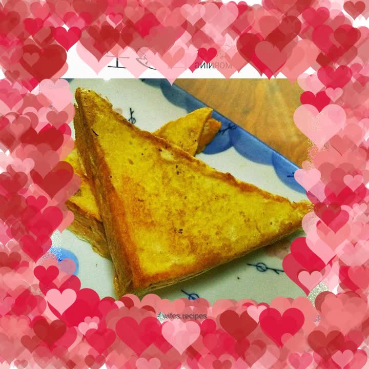 Chili-flavored Pork Floss and Western Toast