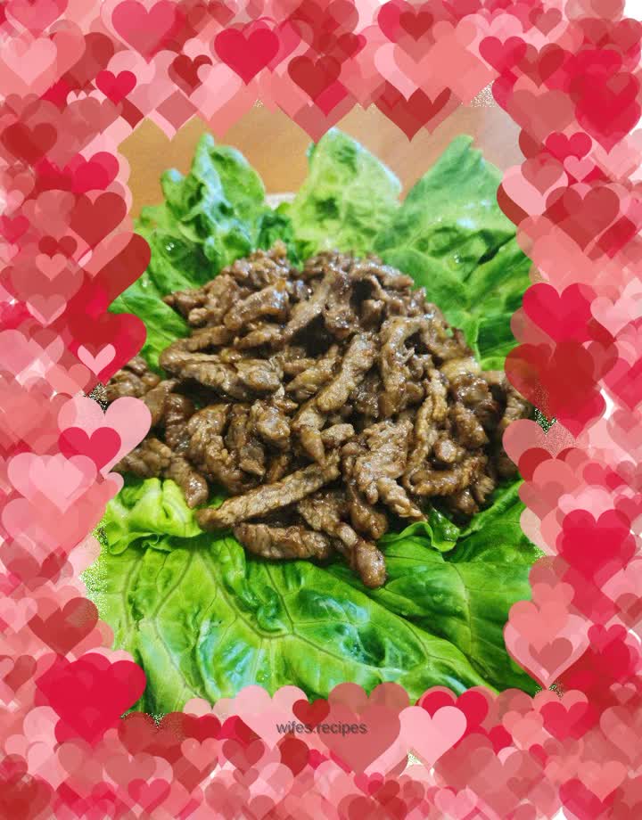 Black pepper beef fillet