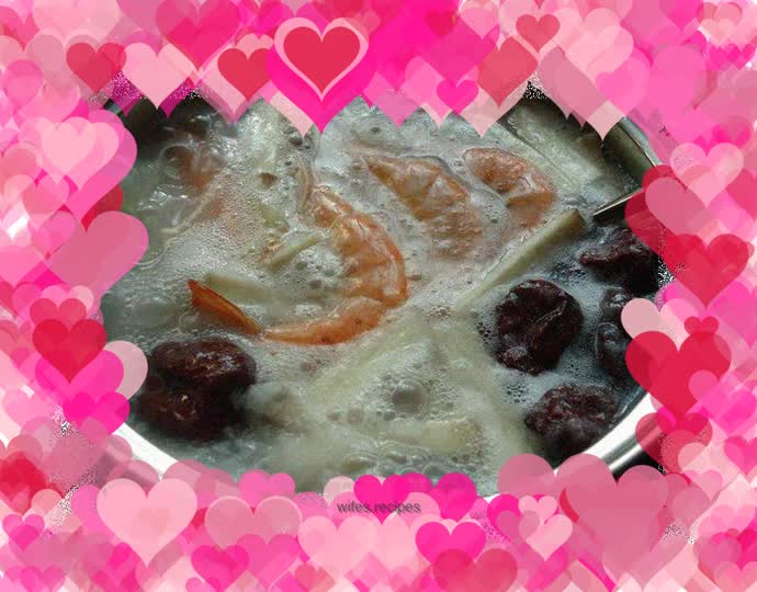 Shrimp Porridge Hot Pot