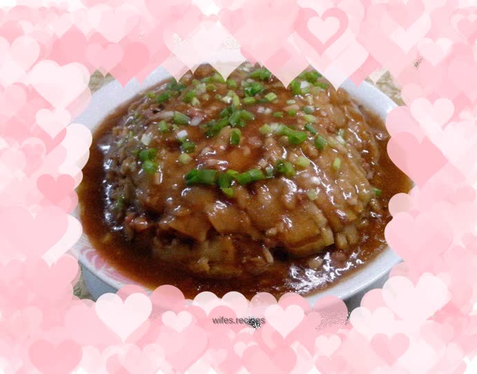 Private dish "Fish-flavored Eggplant Buttons"