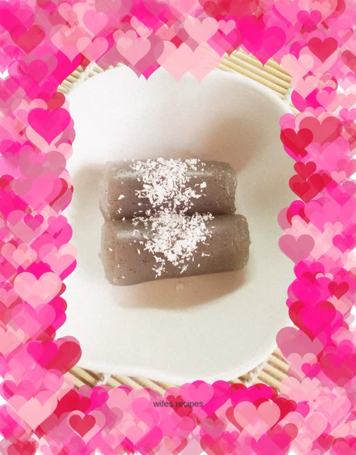 Healthy snack - sesame snow roll