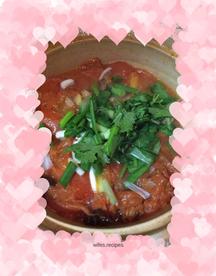 Beef Brisket Stewed with Tomatoes