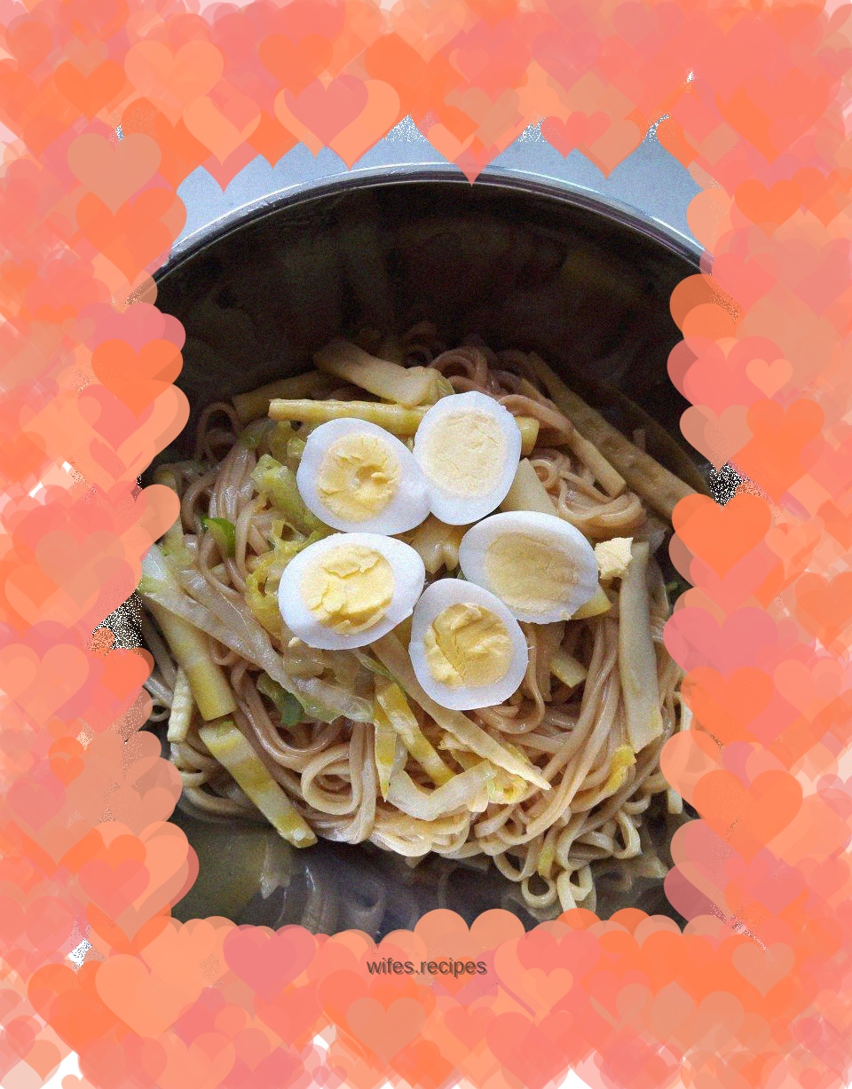 Nutritious oil noodles