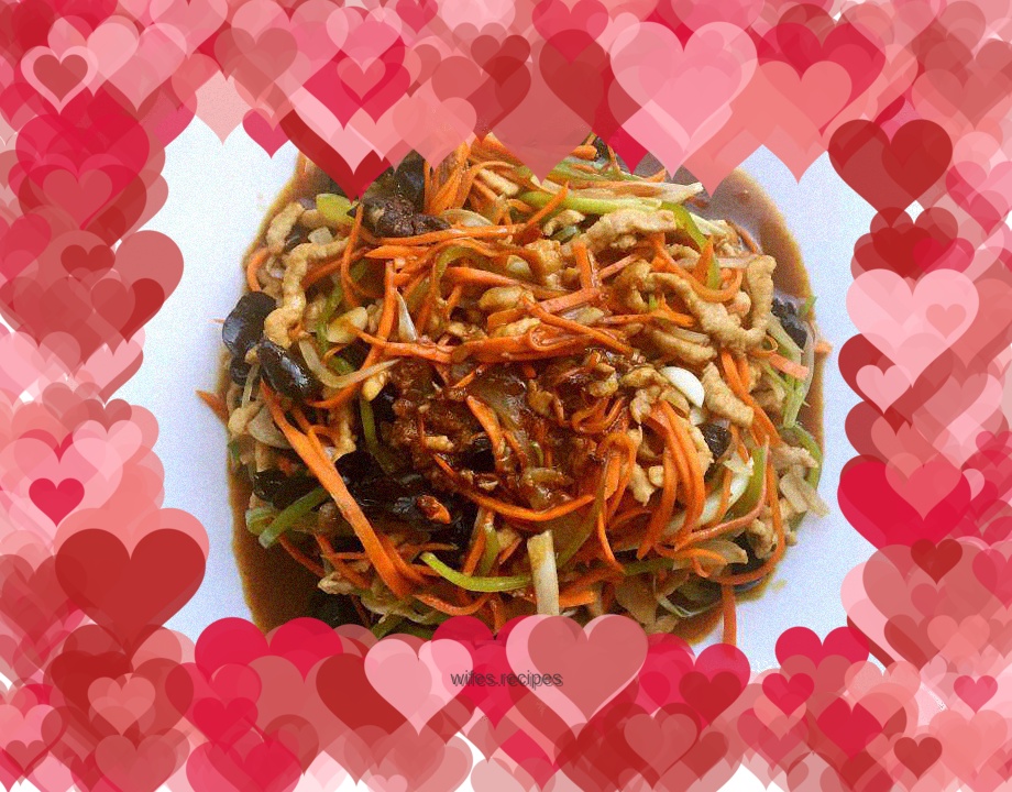 Fish-flavored shredded pork