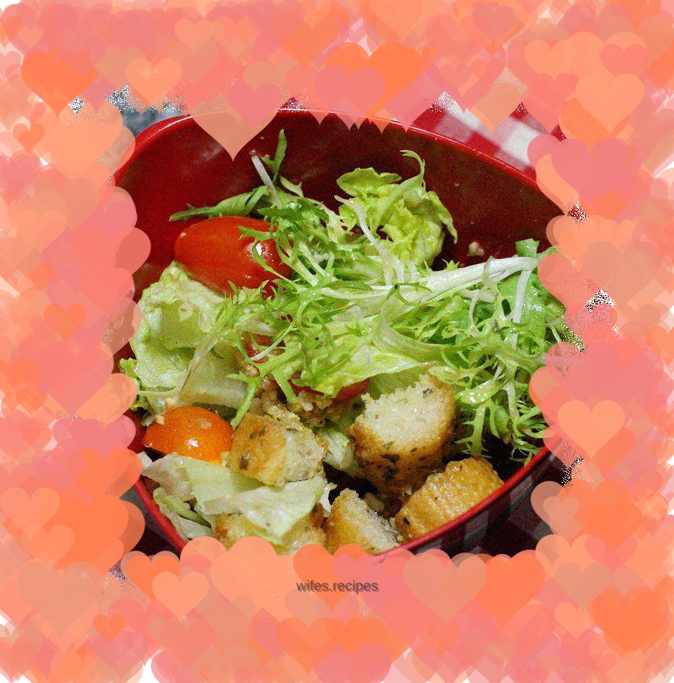 A new way to eat baguettes----Bread Salad