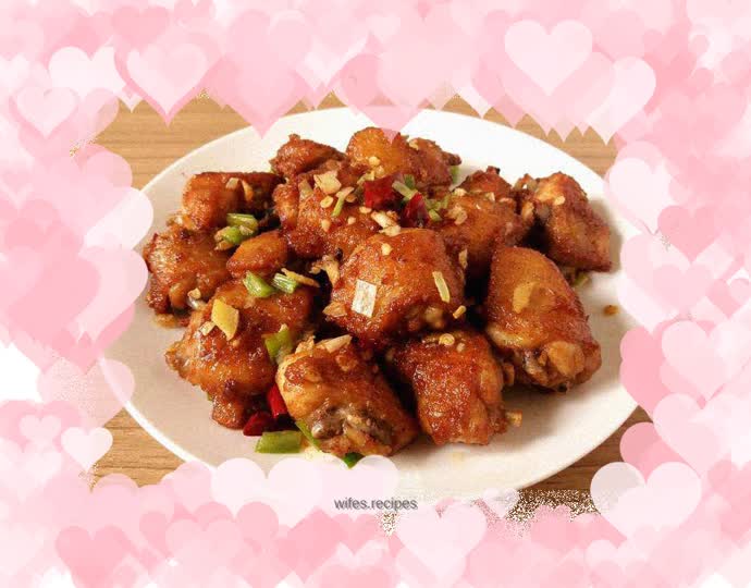 Salt and pepper chicken wings