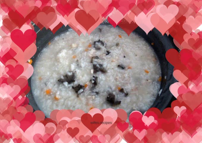 Heart-warming seafood porridge