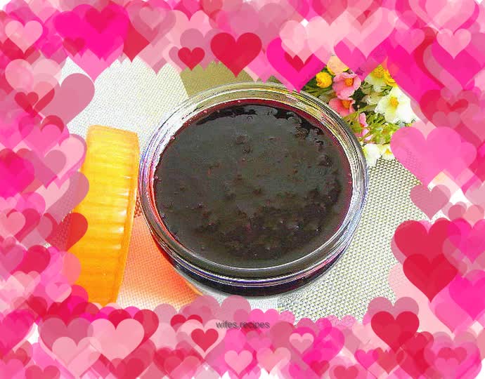 Blueberry jam