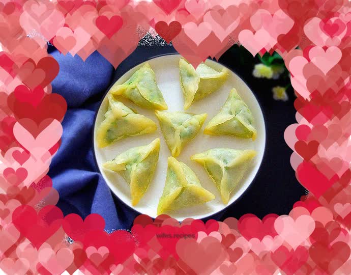 Leek and egg filling