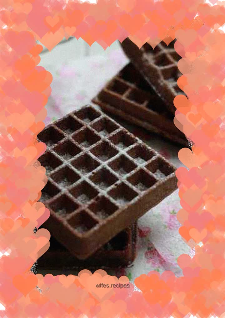 【Tomato Recipe】Cocoa Waffles - a casual gourmet alternative to breakfast