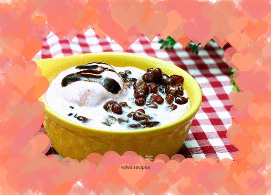 〖Red Bean Milk Sweetheart〗--Healthy summer heat-relieving drink