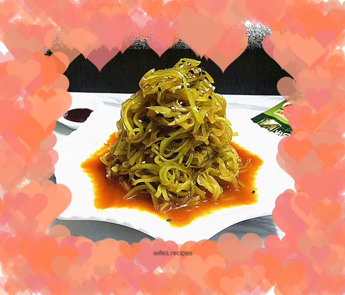 Korean Sweet and Sour Lettuce