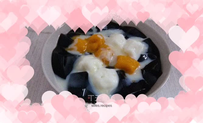 Double flavor Guiling paste (yoghurt + mango)