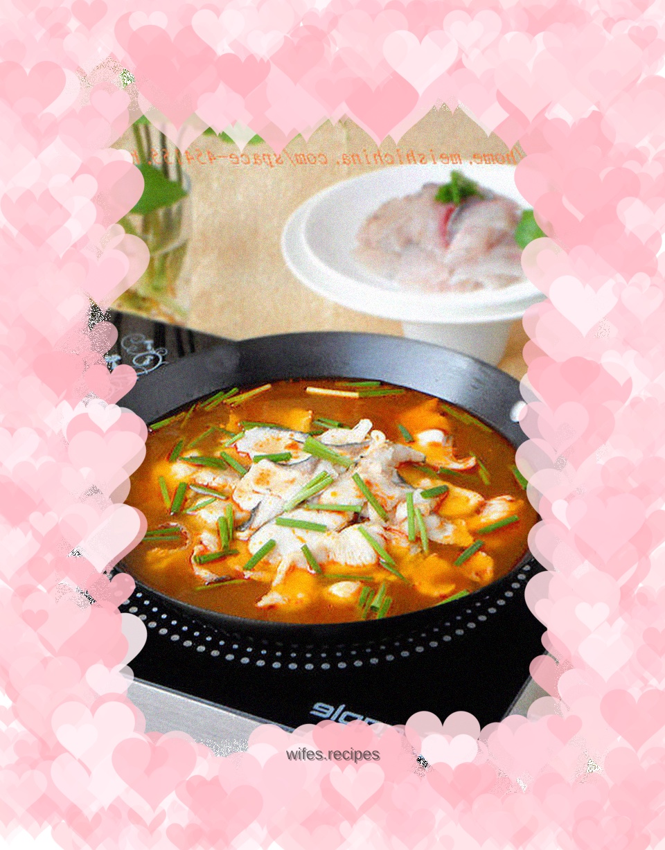 [Fish fillet hotpot in sour soup]--Detailed process of fish fillets