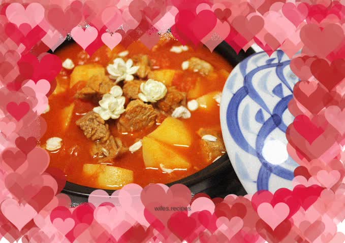 Beef Brisket Stewed with Tomatoes
