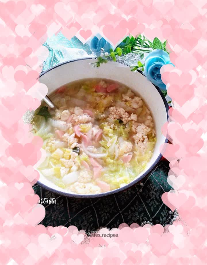 Egg tofu soup