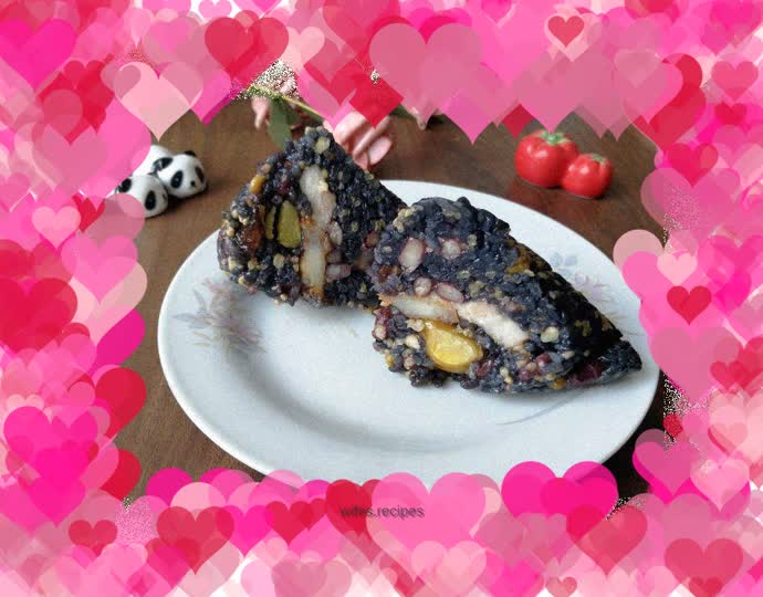 Eight Treasure Wumi Seafood Zongzi