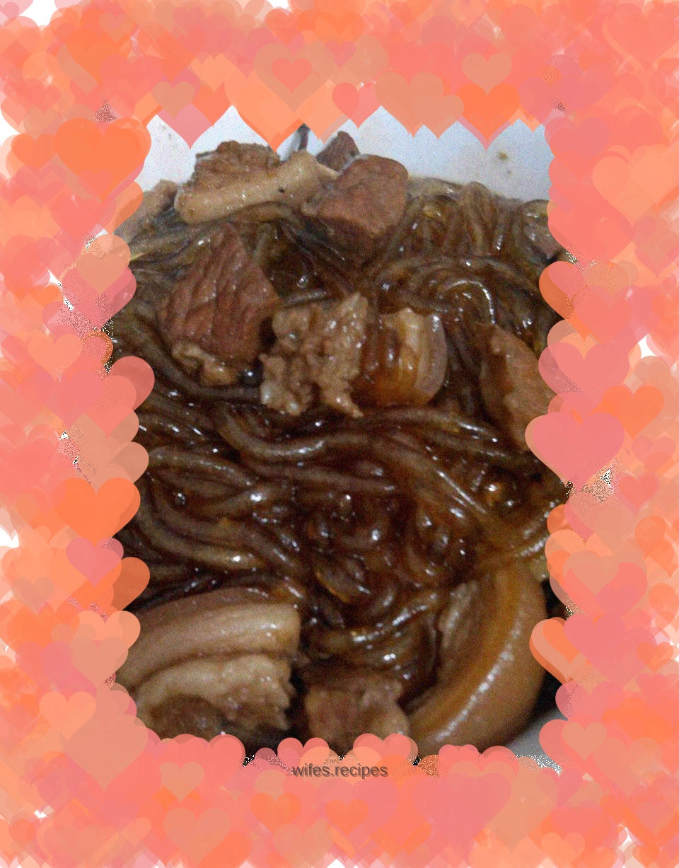 Pork stewed vermicelli