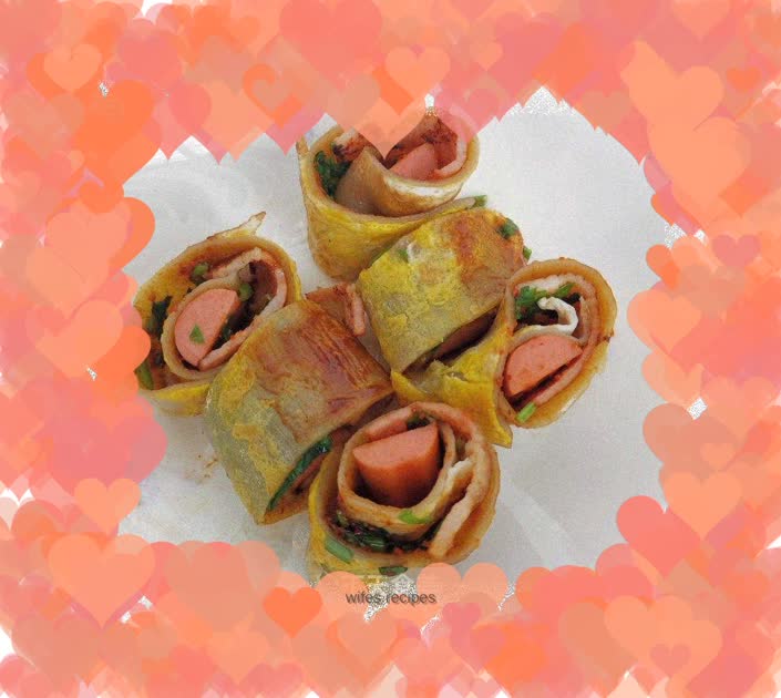 Home version of grilled cold noodles