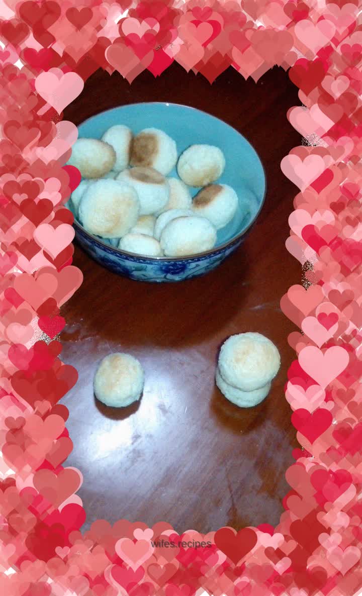 Egg white coconut balls