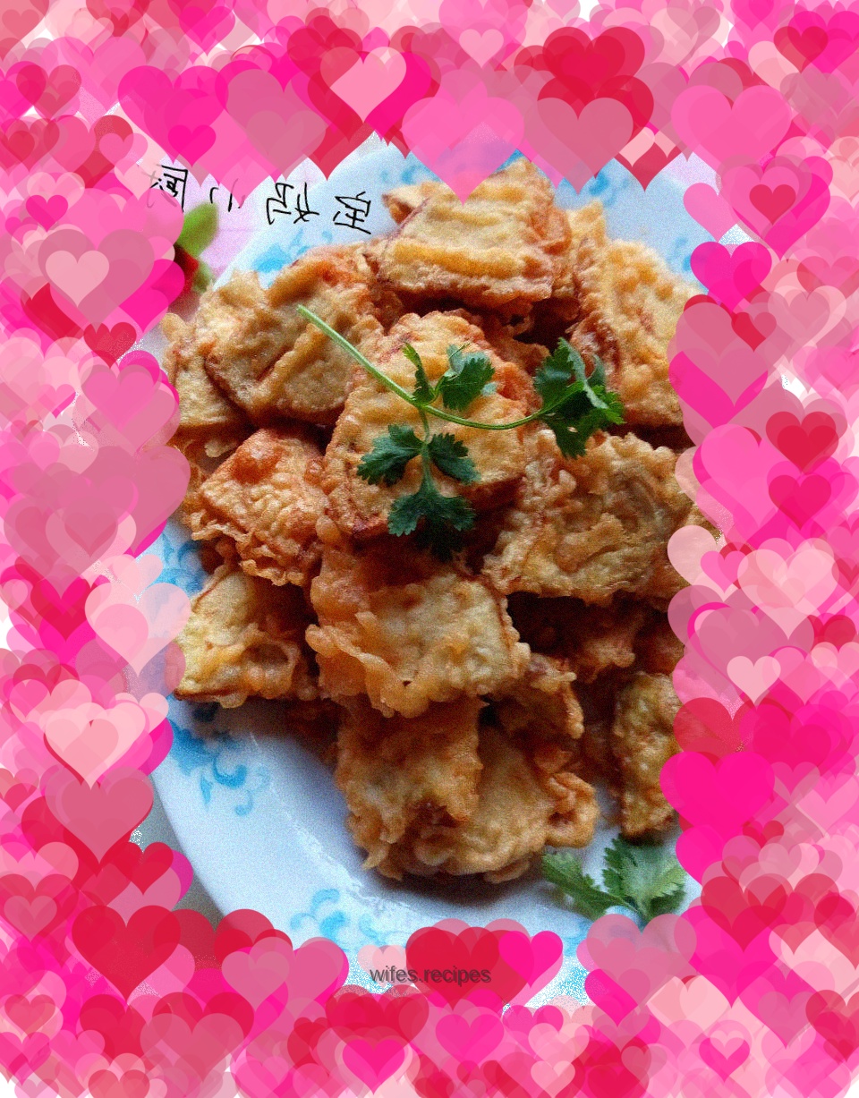 Crispy fried eggplant box