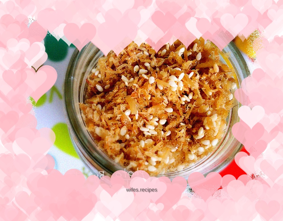 DIY version of baby meat floss