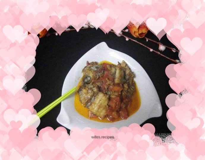 Braised hairtail fish