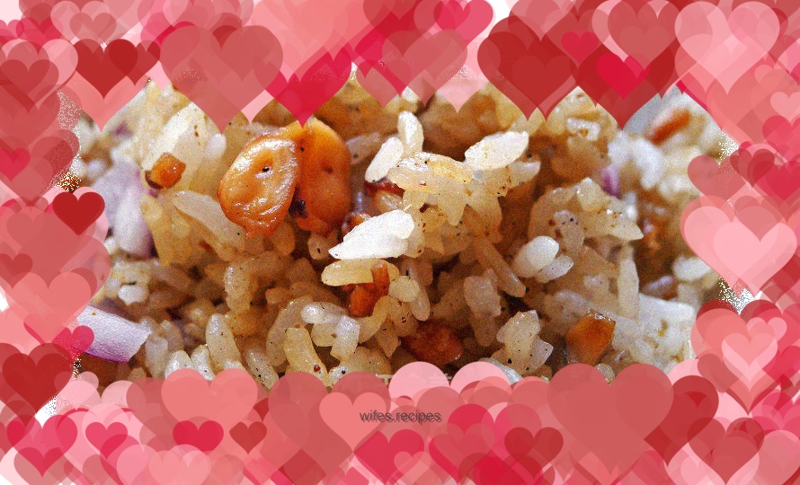 Squid fried rice