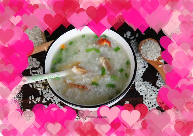 Hairy crab casserole porridge