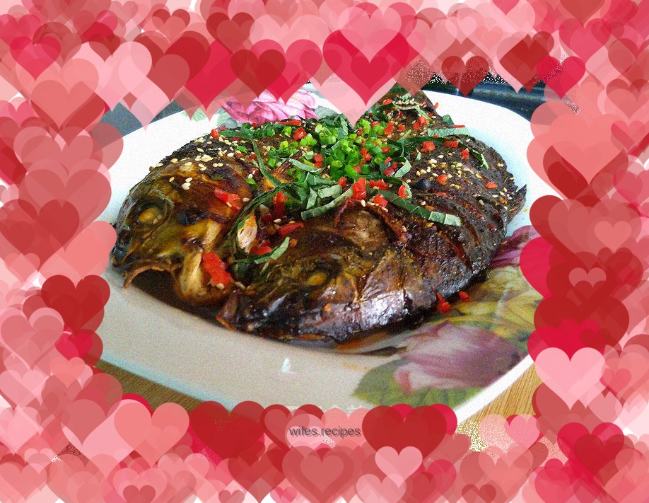 【Oil-free Patchouli Grilled Fish】