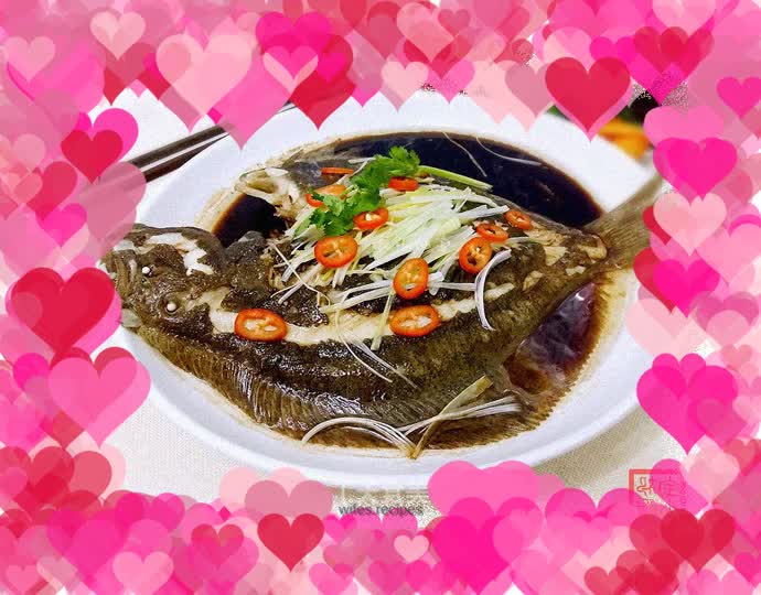 Private steamed turbot