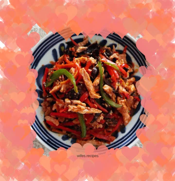 Fish-flavored shredded pork