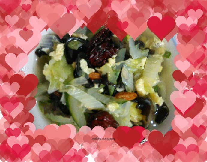 Fungus, Cucumber, Egg Blood Replenishing and Weight Loss Soup